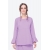 Saloma Plain Blouse in Lavender